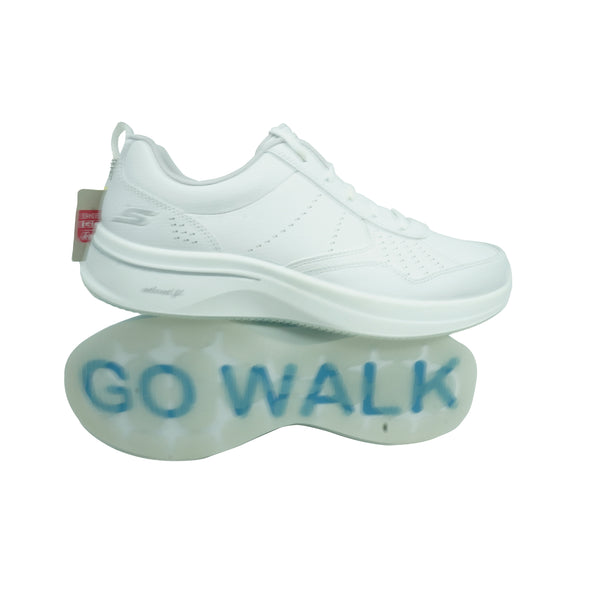 Skechers Women's Go Walk Steady Athletic Sneakers White Size 11