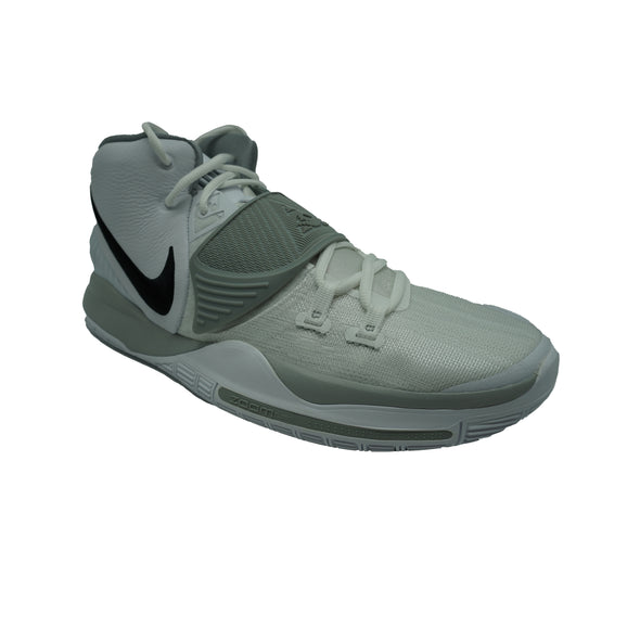 Nike Men's Kyrie 6 TB Promo Basketball Shoes White Gray