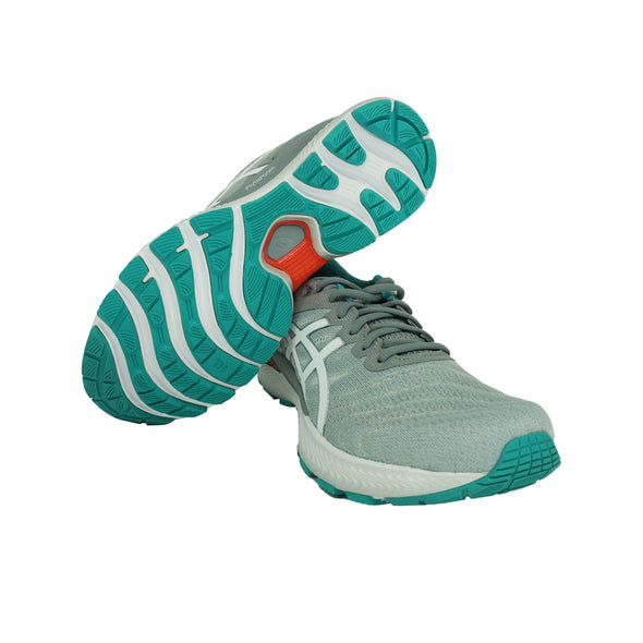Asics Women's Gel Nimbus 22 Running Athletic Shoes Gray White Size 11