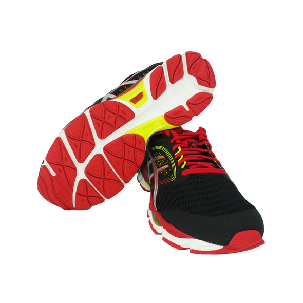 Asics Men's Gel Ziruss 3 Running Athletic Shoes Black Red Size 9
