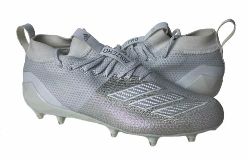 Adidas Men's Adizero 8.0 Football Cleats White Size 13