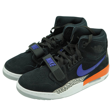 Nike Men's Air Jordan Legacy 312 Basketball Court Shoes Black Blue Size 9