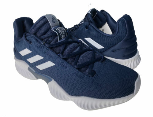 Adidas Men's Pro Bounce 2018 Low Basketball Shoes Navy Blue Size 7.5