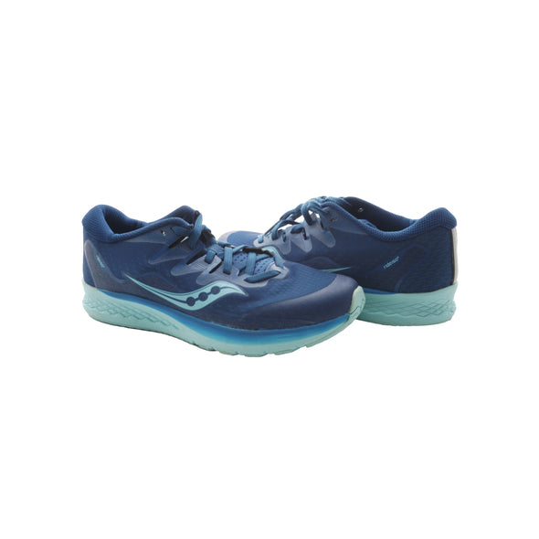 Saucony Girl's Ride ISO 2 Athletic Tennis Shoes Blue Size 5