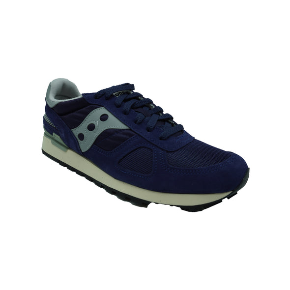 Saucony Men's Shadow Original Vintage Athletic Shoes Navy Blue Gray Size 10.5