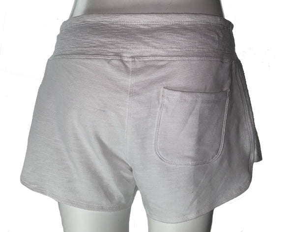 Calvin Klein Women's Performance Curved Hem Shorts White