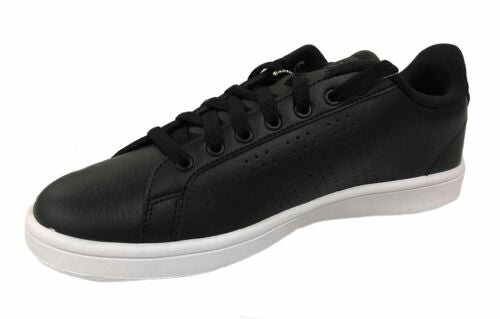 Adidas Men's CF Advantage Neo Cloudfoam Clean Stripe Sneakers Black Size 7
