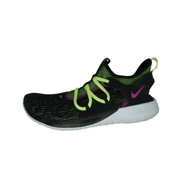 Nike Men's Flex Contact 3 Running Athletic Shoes Black Volt Glow Purple Size 9