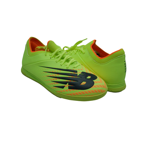 New Balance Men's Furon Dispatch V7 Soccer Shoes Bleached Lime Orange 6.5 2E