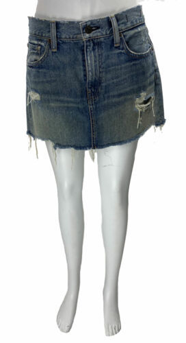 Denim & Supply Ralph Lauren Women's Vintage Mini Skirt Blue Size 28