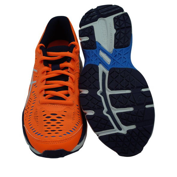 Asics Kid's Gel Kayano 23 GS Athletic Running Shoes Orange Blue