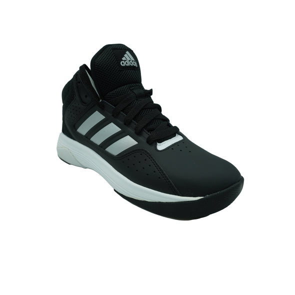 Adidas Men's Cloudfoam Ilation Mid Basketball Shoes Black White Size 7 Wide
