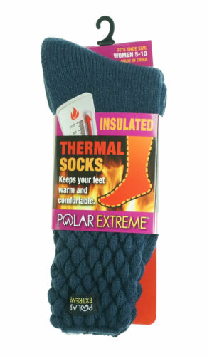 Polar Extreme Women's Heat Thermal Textured Top Socks
