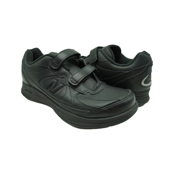 New Balance Men's 577 V1 Hook and Loop Walking Shoes Black Size 7.5