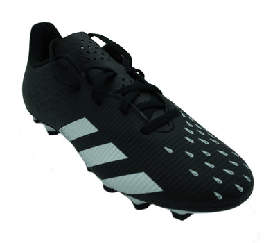 Adidas Men's Predator Freak .4 Firm Ground Soccer Cleats Black White Size 7.5