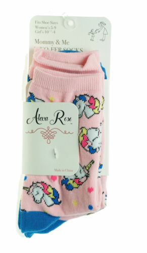 Alexa Rose Mommy & Me Socks Toddler & Girl Sizes Unicorns