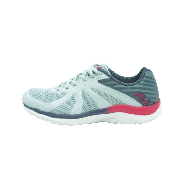 Fila Women's Memory Fraction 3 Cool Max Running Athletic Shoes Blue Pink 8.5