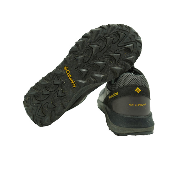 Columbia Men's Trailstorm Waterproof Hiking Shoes Dark Gray Size 9