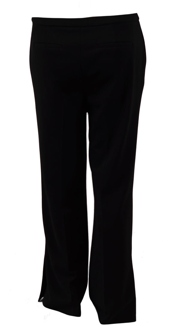 Calvin Klein Women's Wide Leg Flat Front Dress Pants Black Size 12