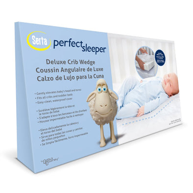 Serta Perfect Sleeper Deluxe Crib Wedge White