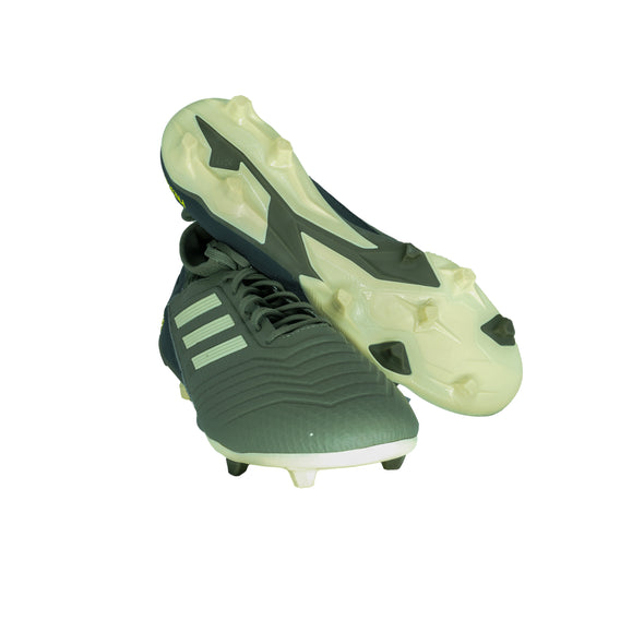 Adidas Men's Predator 19.3 FG Football Cleats Olive Green Size 9.5