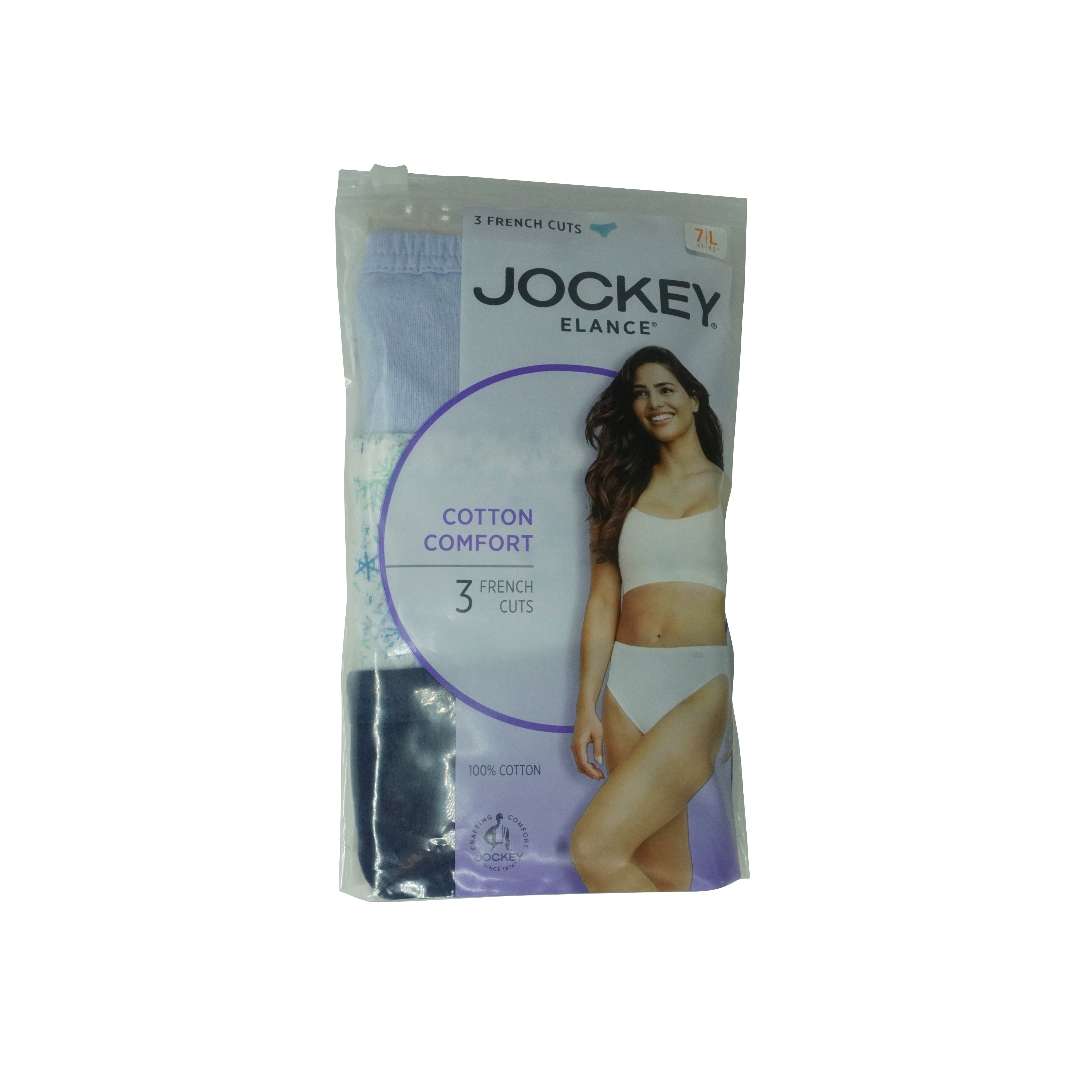 Jockey Women's Elance French Cut Underwear 3 Pack Blue Snowfall – The Uber  Shop Retail Store