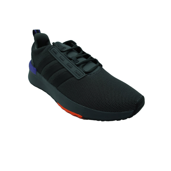 Adidas Men's Racer Tr21 Running Athletic Shoes Gray Black Blue Size 10