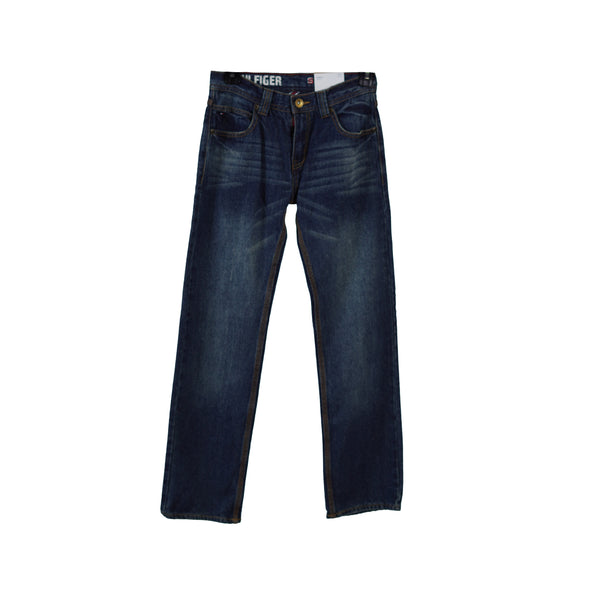 Tommy Hilfiger Boy's Straight Leg Medium Wash Jeans Size 12
