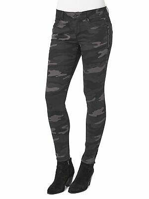 Democracy Stretch Camouflage Ab Solution Side Zip Jegging Jeans