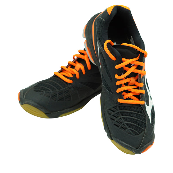 Mizuno Women's Wave Lightning Z3 Volleyball Athletic Shoes Black Orange Size 7.5