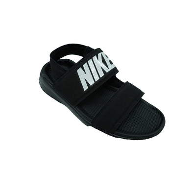 Nike Women's Tanjun Slip On Sandals Black White Size 7