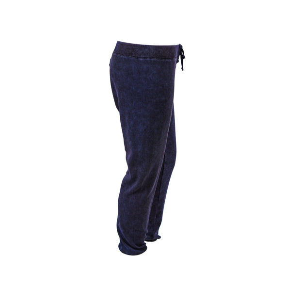 Splendid Women's Waffle Knit Lace Jogger Pants Blue Size Large