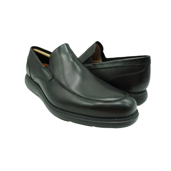 Rockport Men's Garett Venetian Leather Loafers Black Size 11.5