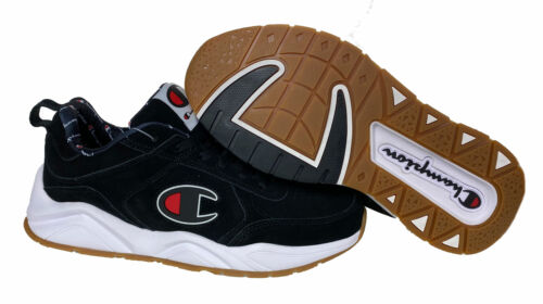 Champion Men's 93Eighteen Big C Casual Fashion Sneakers Black Size 10