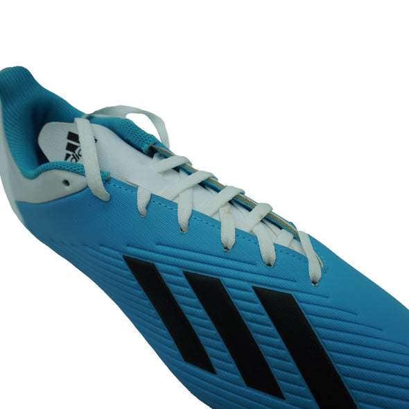 Adidas Men's X 19.4 Indoor Soccer Shoes Blue White Size 10