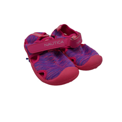 Nautica Little Girl's Kettle Gulf Protective Water Shoes Pink Purple Size 8