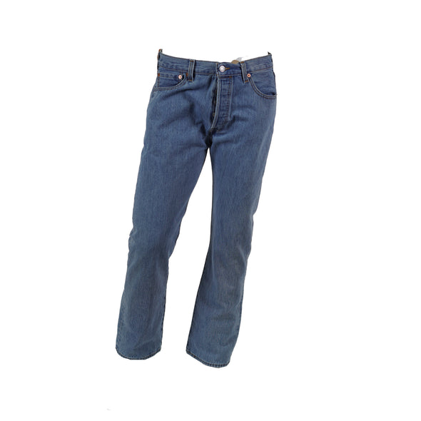 Levi's Men's 501 Original Fit Straight Leg Jeans Button Fly Jeans Blue 33x30