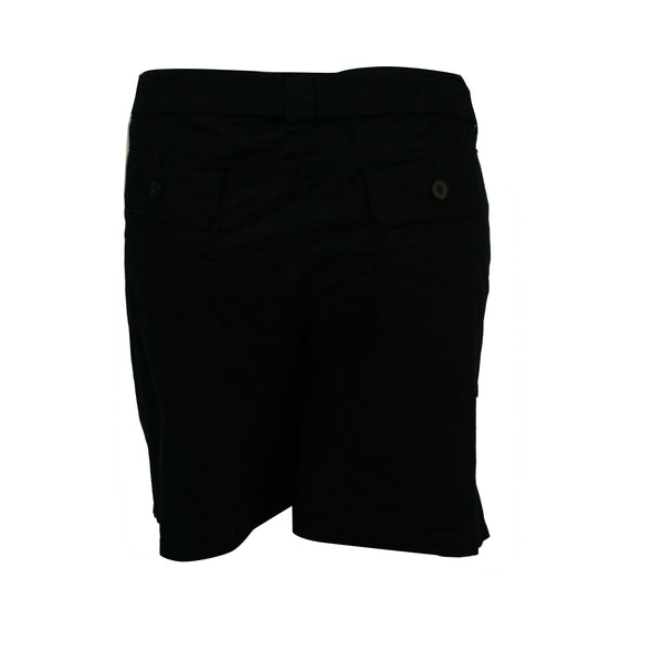 Tommy Hilfiger Women's Convertible Belted Short Black Size 16