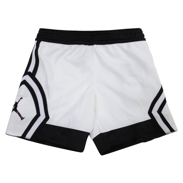 Jordan Air Toddler Boy's 2 Piece Dri Fit Shorts White Black Size 2T