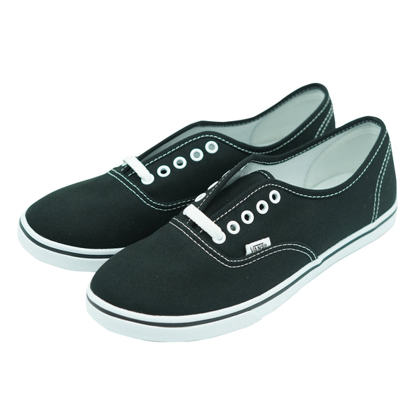 Vans Women's Authentic Lo Pro Lace Up Sneakers Black Size 8