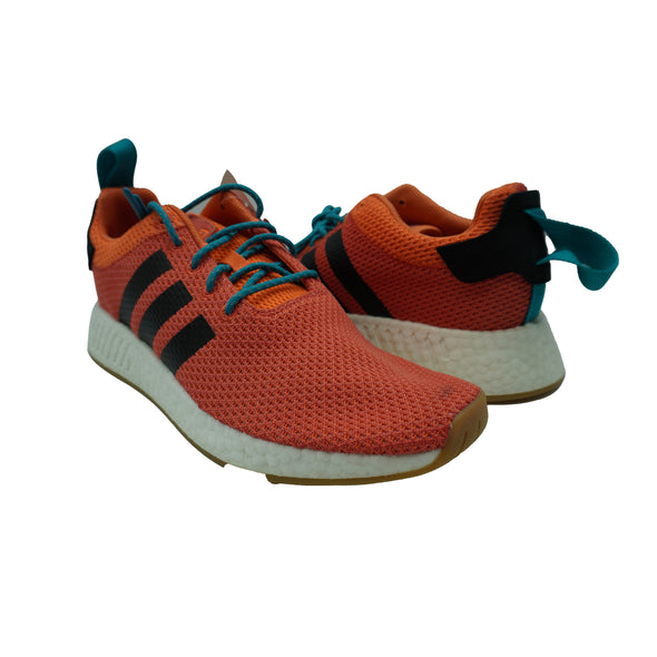 Adidas Men's NMD_R2 Summer Originals Running Shoes Orange Black Size 10