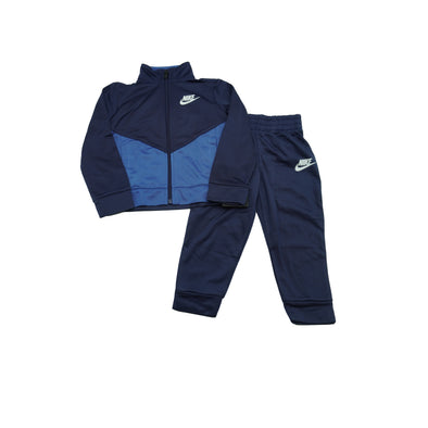 Nike Toddler Boy's 2 Piece Tracksuit Navy Blue Size 2T