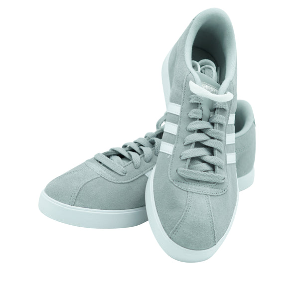 Adidas Women's Neo Cloudfoam Courtset Fashion Sneakers Gray