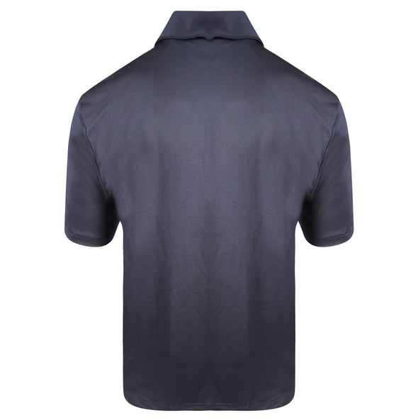 Adidas Men black Golf short sleeve collared shirt L