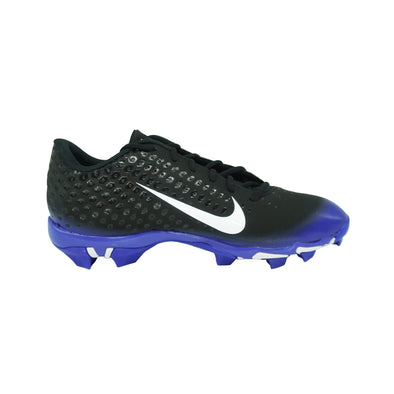 Nike Boy's Vapor Fastflex Baseball Cleats Black Blue White Size 13