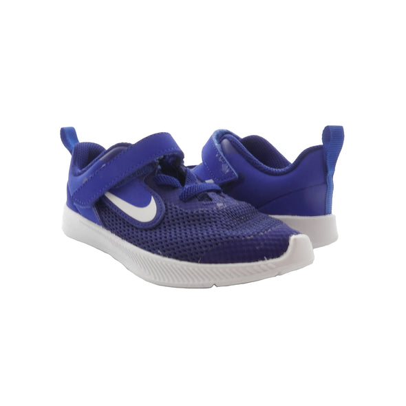 Nike Toddler Boy's Downshifter 9 Running Athletic Shoes Blue White Size 9C